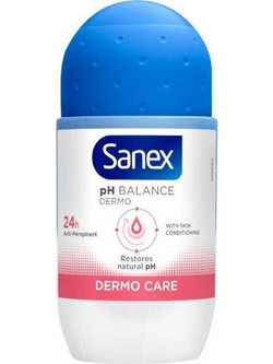 Sanex Dermo Invisible Ανδρικό Αποσμητικό Roll On 24h 50ml