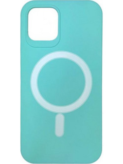 MagSafe Back Cover Σιλικόνης Τιρκουάζ (iPhone 12 Pro Max)