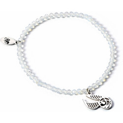 HARRY POTTER - Golden Snitch - Sterling Silver Charm & Pearls Bracelet