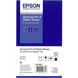 Χαρτί Epson Surelab Pro-S Paper BP Glossy - 127mm x 65m - 254 gr/m - Ρολό C13S450061BP