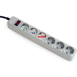 GEMBIRD SURGE PROTECTOR 6 SOCKETS 3m