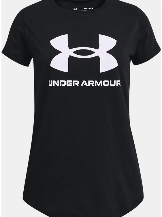 Under Armour Live Sportstyle Παιδικό T-Shirt Κοντομάνικο Μαύρο 1361182-001