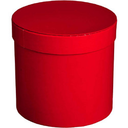 JK Home Decor - Κόκκινο Χάρτινο Κουτί 14x13cm