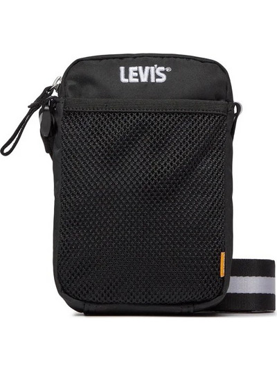 Levi's Ανδρική Τσάντα Ώμου / Χιαστί Μαύρη 234984-86-59