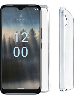 VOLTE-TEL SLIMCOLOR AIR TPU ΘΗΚΗ NOKIA C12 6.3in CAMERA GUARD ΔΙΑΦΑΝΗ VOLTE-TEL