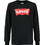 Levi's Παιδικό T-Shirt Μακρυμάνικο Μαύρο 9E8646-023