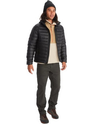Marmot Highlander Ανδρικό Μπουφάν Χειμωνιάτικο Μαύρο M13176-001