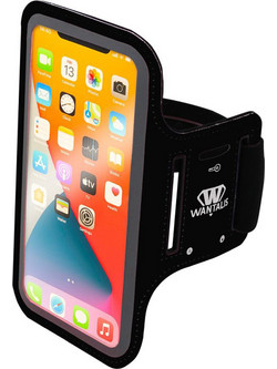 Θήκη Κινητού για Τρέξιμο Wantalis Sprinter Brassard Neoprene Black