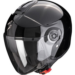Scorpion Exo City Solid Black Κράνος Μηχανής Jet 1170gr