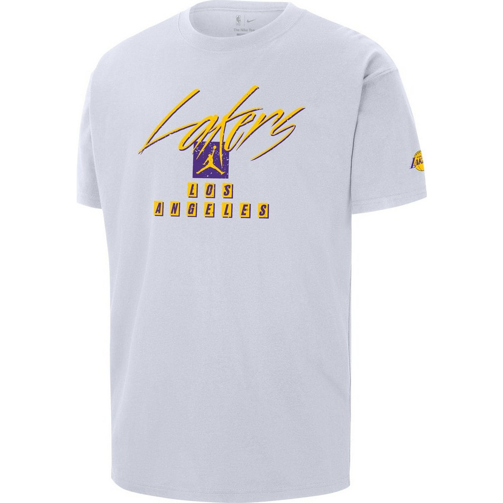 Jordan Nba Los Angeles Lakers Statement T-Shirt FN1069-100