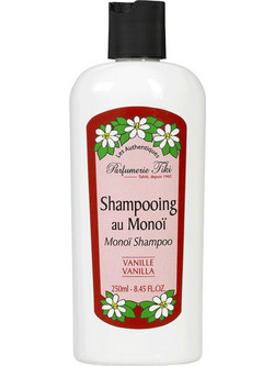 Monoi Tiki Vanilla Σαμπουάν για Επανόρθωση για Ξηρά Μαλλιά 250ml