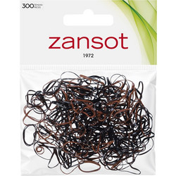 Zansot Μίνι Λαστιχάκια Μαλλιών σε Διάφορα Χρώματα 300 Λαστιχάκια