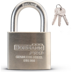 Λουκέτο INOX 50mm BORMANN PRO BLK1024 051176