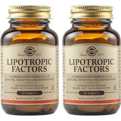 Solgar Lipotropic Factors Συμπλήρωμα Διατροφής 2x50 Κάψουλες