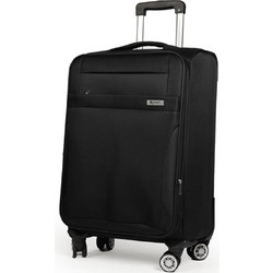 Cardinal 3400 Βαλίτσα Μεγάλη 70x46x30cm με 4 Ρόδες Μαύρη