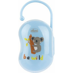 Chicco Easy Box Θήκη Για 2 Πιπίλες Σιέλ 1 τεμάχιο