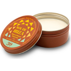 Sol de Ibiza Natural Mineral Face & Body Αντηλιακή Κρέμα Προσώπου Σώματος Spf30 100gr