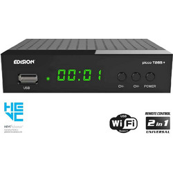 Edision Picco T265 Ψηφιακός Δέκτης Mpeg-4 Full HD με PVR