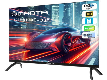 Manta 32LHA123E Smart Τηλεόραση 32" HD Ready LED