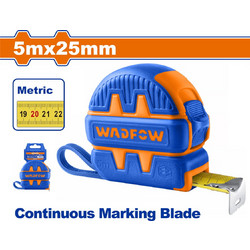 WADFOW ΜΕΤΡΟΤΑΙΝΙΑ 5m X 25mm ΜΕΤΡΙΚΟ (WMT1231)