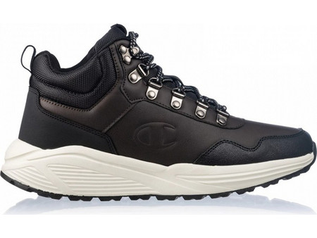 Champion Ανδρικά Μποτάκια Suede Μαύρα S21924-KK001