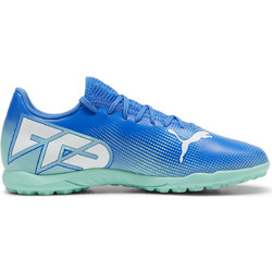 Puma Future 7 Play TT 107943-01 Ποδοσφαιρικά Παπούτσια με Σχάρα Μπλε