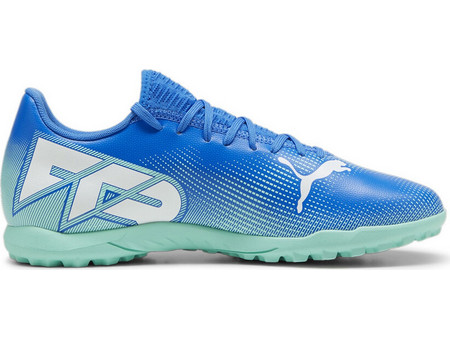 Puma Future 7 Play TT 107943-01 Ποδοσφαιρικά Παπούτσια με Σχάρα Μπλε