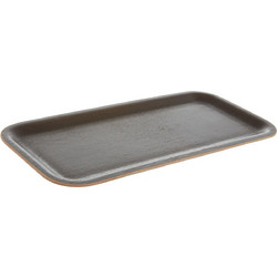 Coincasa διακοσμητικός ξύλινος δίσκος 15 x 34 cm - 007446536 Καφέ