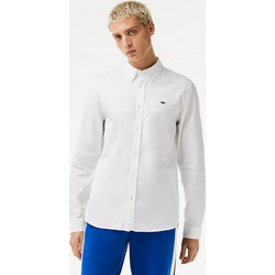 Lacoste Ανδρικό Πουκαμισο Μακρυμάνικο CH1843 Pink