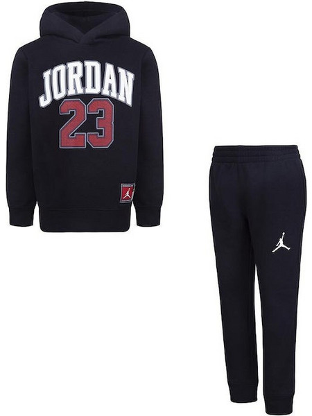 Jordan Παιδικό Σετ Φόρμας Μαύρο 85C651-023