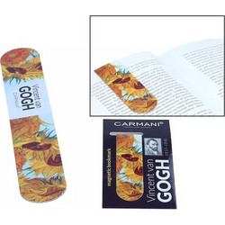 ΜΑΓΝΗΤΙΚΟΣ ΣΕΛΙΔΟΔΕΙΚΤΗΣ V.GOGH SUNFLOWERS 3X10