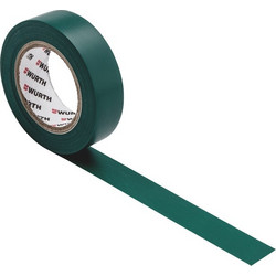 Wurth Μονωτική Ταινία Πράσινη Πλάτους 15mm / Μήκους 10m (09851092)