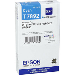 Epson T7892XXL Cyan Μελάνι Εκτυπωτή Inkjet C13T789240
