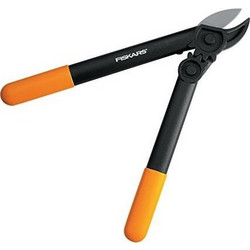 Fiskars PowerGear anvil gear lopper L31, black / orange (1000581)