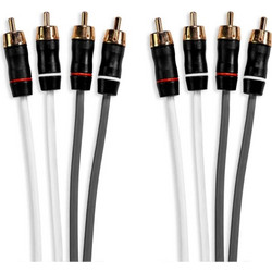 Fusion MS-FRCA25, 25 FT cable 4 way, twisted shielded RCA