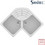 Sanitec Classic 310 Επικαθήμενος Νεροχύτης Γωνιακός Γρανίτη Ματ 83x White 83x50cm