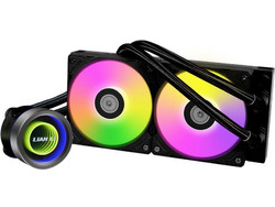 Lian Li Galahad II Trinity 240 Black Υδρόψυξη CPU 120mm ARGB για Socket 115x / AM4 / 1200 / 1700 / AM5