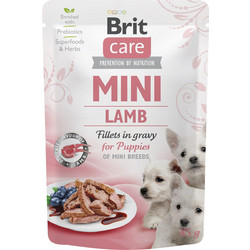 Brit Care Mini Puppy with Lamb in Gravy 85gr