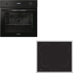 Candy Φούρνος Ηλεκτρικός Άνω Πάγκου 65lt 59.5cm FIDCP N625 L με Κεραμικές Εστίες CH64FC