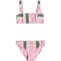 Roxy Παιδικό Μαγιό Bikini Set για Κορίτσι Ροζ ERGX203564-GNY3