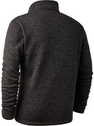 Deerhunter Sarek Ανδρική Ζακέτα Fleece Dark Grey Melange 5985-957