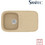 Sanitec Classic 315 Ένθετος Νεροχύτης Γρανίτη Αντιστρεφόμενος Ματ Granite Cappuccino 82x50cm