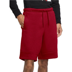 Jordan Jumpman Air Fleece Αθλητική Ανδρική Βερμούδα Μπορντό CK6707-687