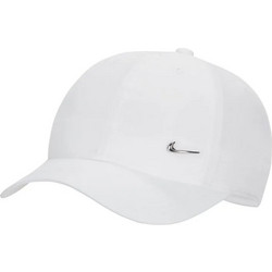 Nike Ανδρικό Καπέλο Jockey Υφασμάτινο Λευκό FB5064-100
