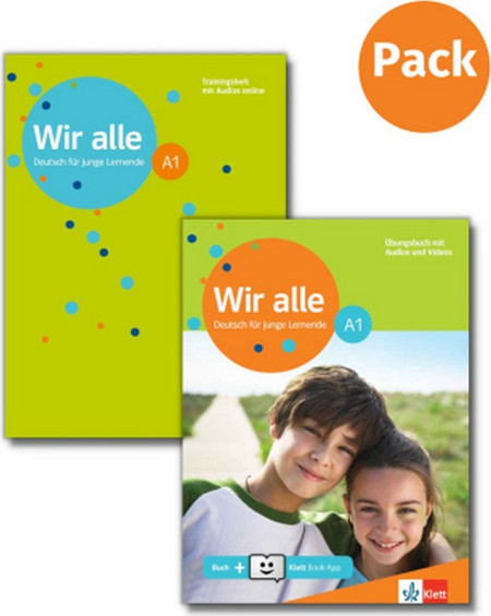 Wir alle A1, Übungsbuch mit Glossar und Audios & Videos + Trainingsheft