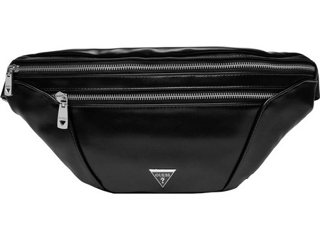 Guess Γυναικείο Τσαντάκι Μέσης Μαύρο HMMECA-P4288