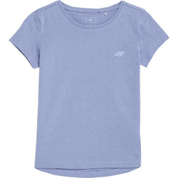4F Παιδικό T-Shirt Κοντομάνικο Λιλά JSS23T-TSHF279-32S