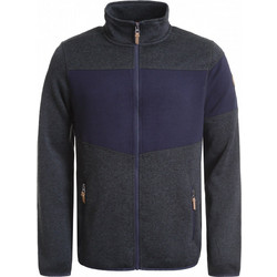 Icepeak Alberton Ανδρική Ζακέτα με Φερμουάρ Ανθρακί 57839872I-565