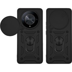 Sonique Ring Armor CamPro Θήκη (Honor Magic6 Lite 5G) Μαύρο