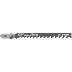 Πριονολεπίδα BOSCH T144D Speed Wood Ξύλο (5 Μονάδες)
